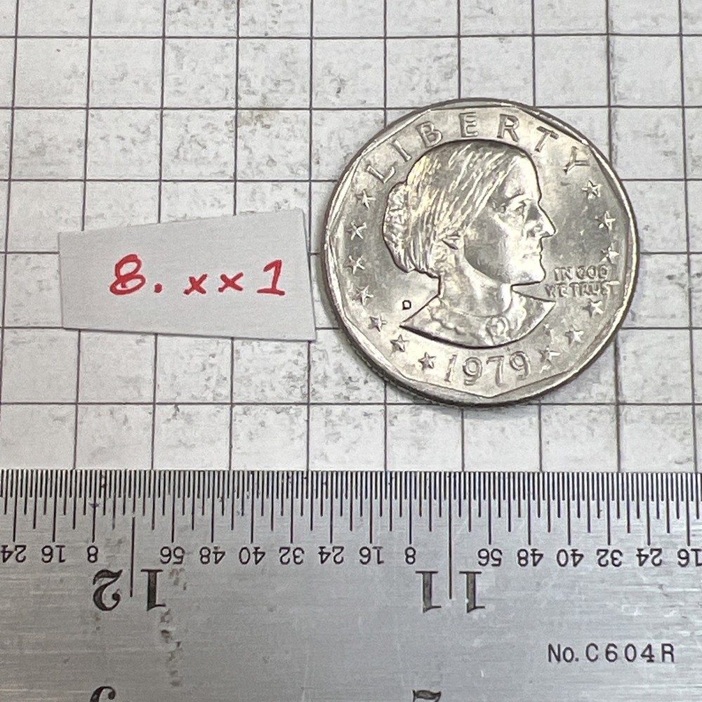 1979 - D Susan B. Anthony $1 Coin