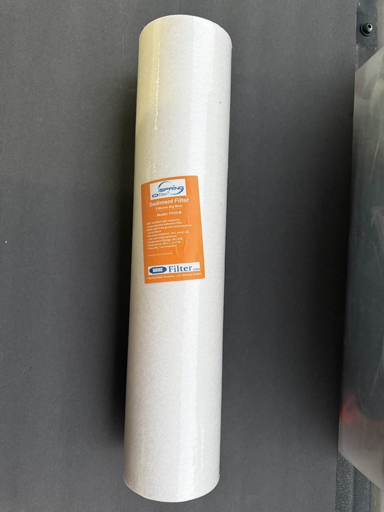 iSpring FP25B Sediment Water Filter 5 Micron 20 x 4.5 Inch