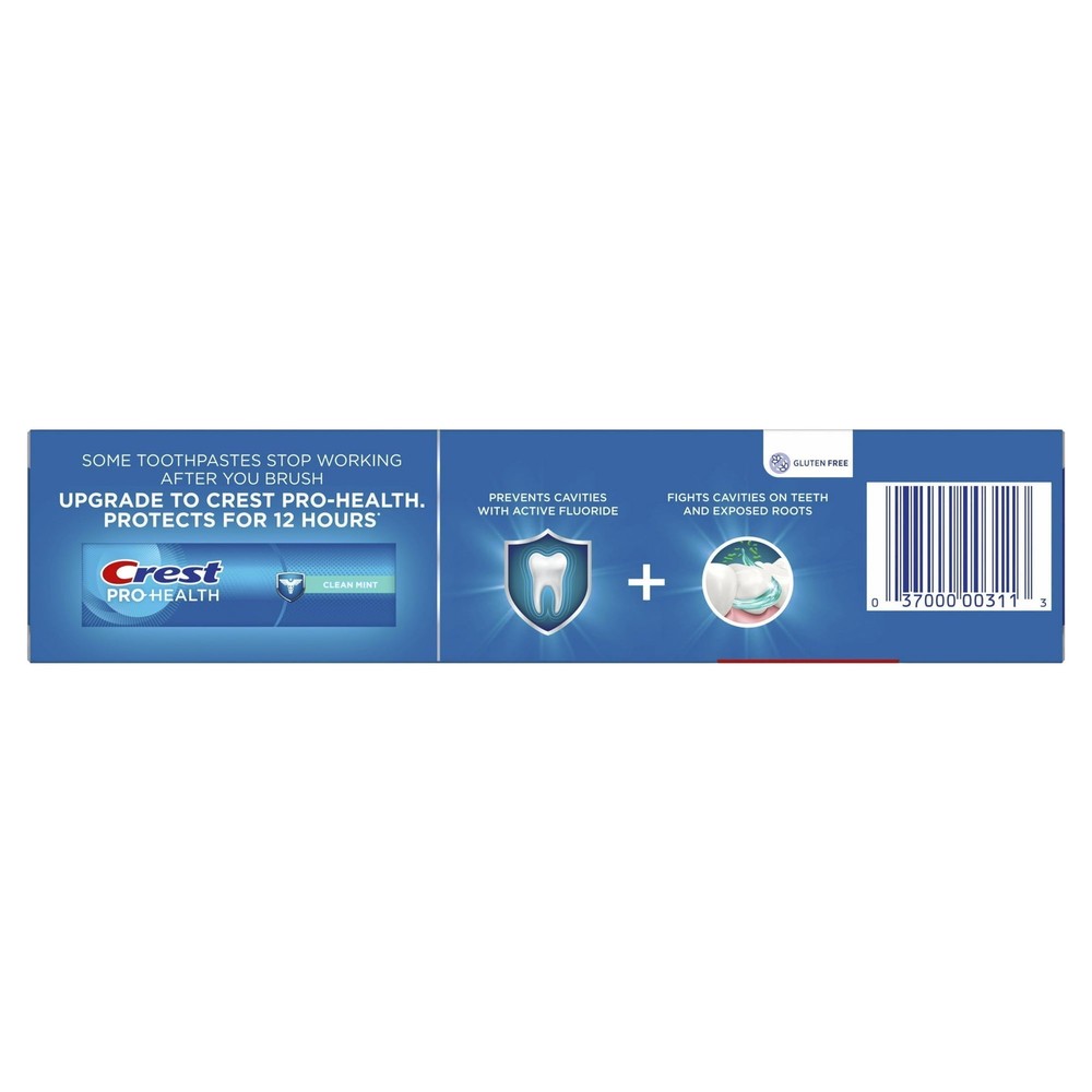 Crest Fluoride Cavity Protection Toothpaste, Regular Past, 8.20oz (3 Pack)