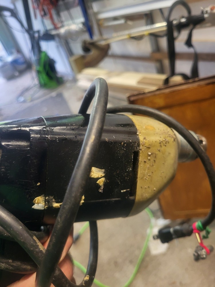 Black & Decker 7127 Corded Variable Speed Reversing Drill 3/8" Runs