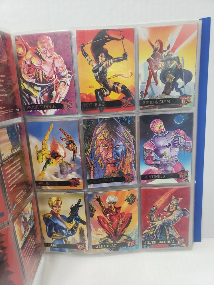 1995 FLEER ULTRA X-MEN COMPLETE SET - Base w/some Chases