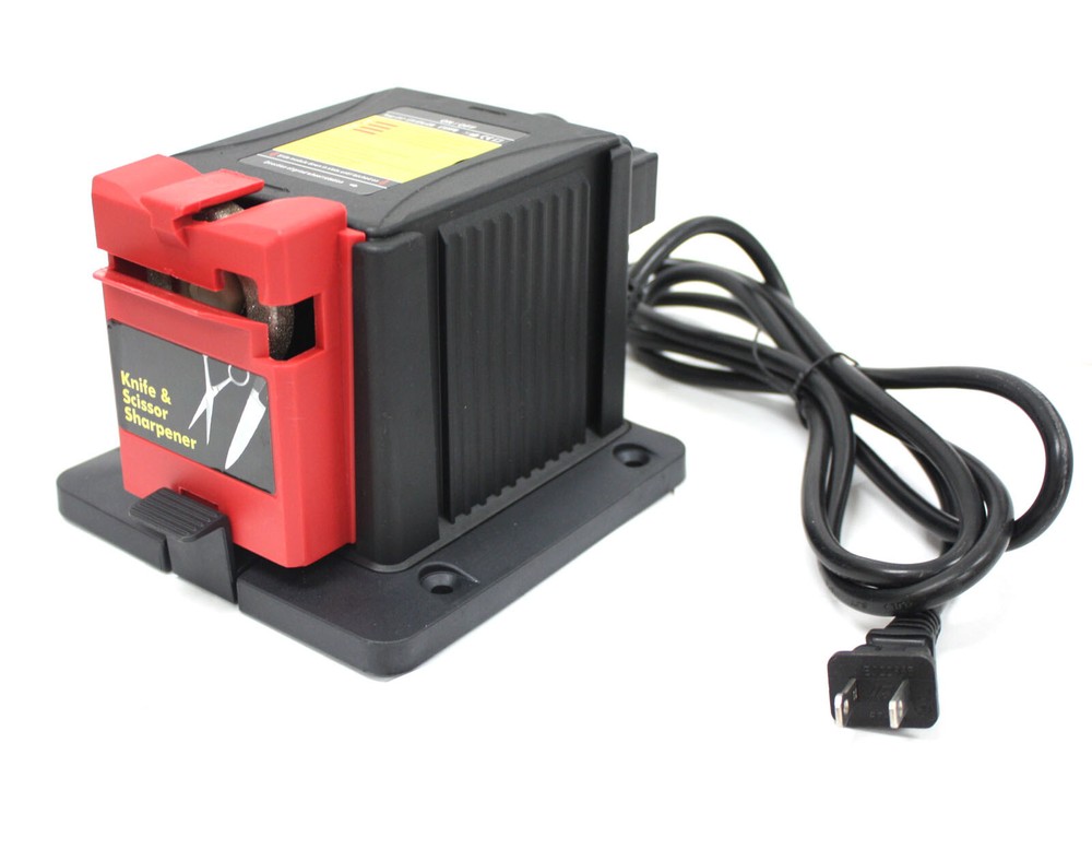 Multi-Task Electric Knife Scissor Drill Bit Chisel Planer Sharpener 110V 65W