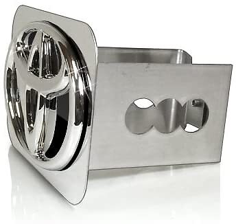 Toyota Black on Chrome Trailer Hitch Plug