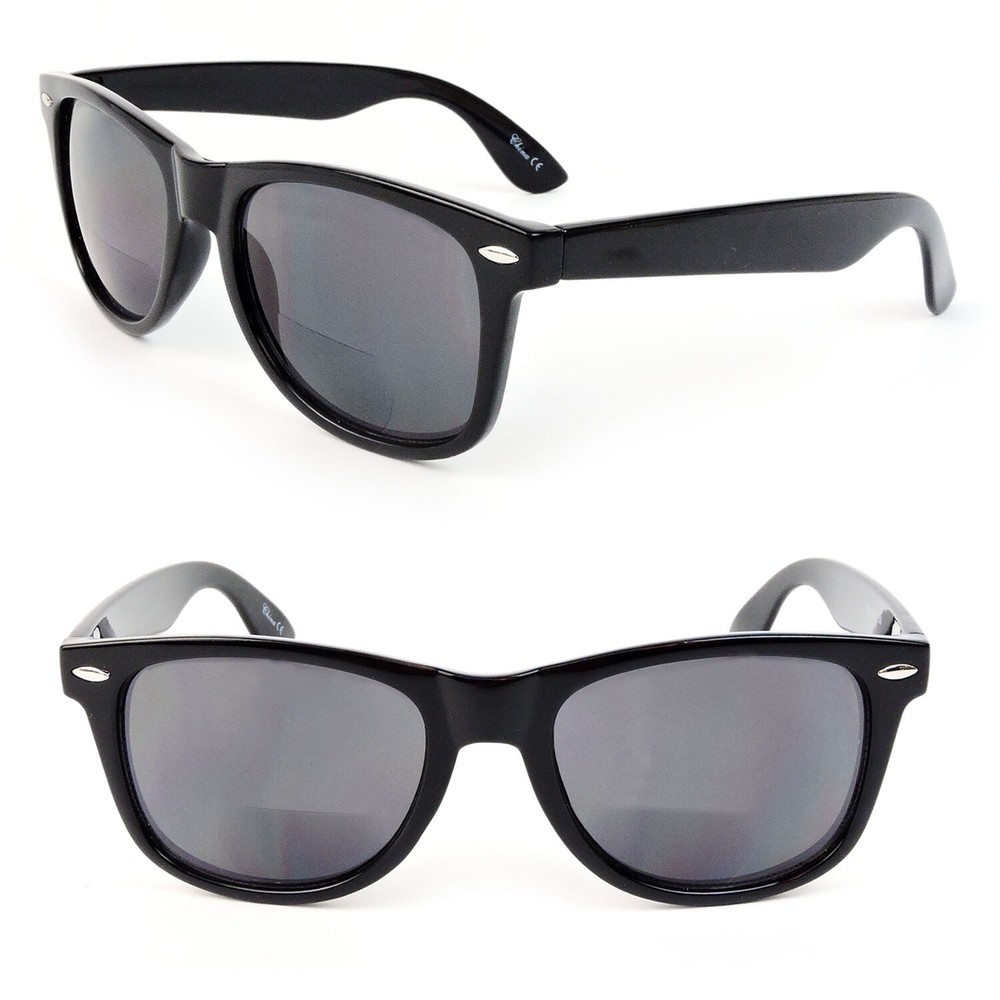 Bifocal Sun Readers Large Frame Retro Style Reading Sunglasses