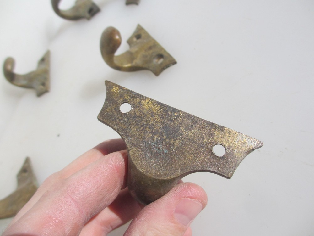 Large Victorian Brass Sash Window Lift Old Tray Handle Pull Antique - £7each
