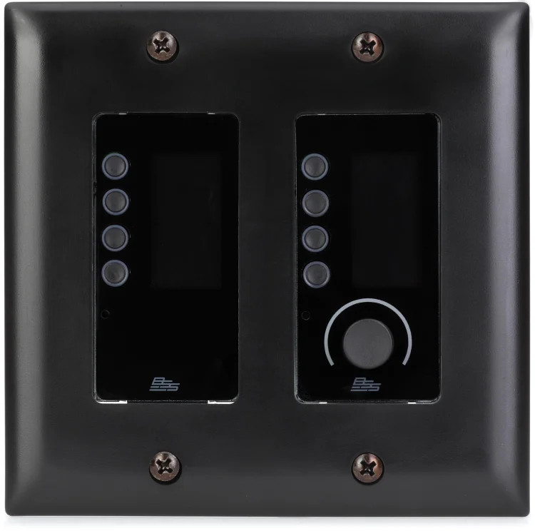 BSS EC-8BV Ethernet 8-button & Volume Controller - Black