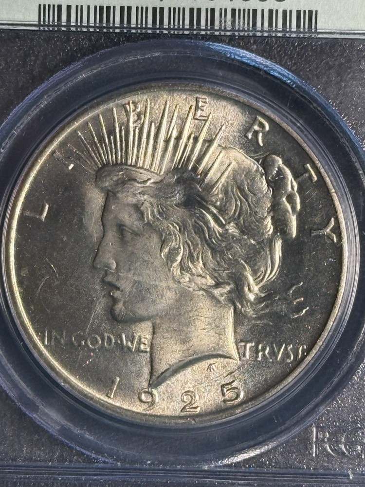 1925 Peace Silver Dollar PCGS MS-65