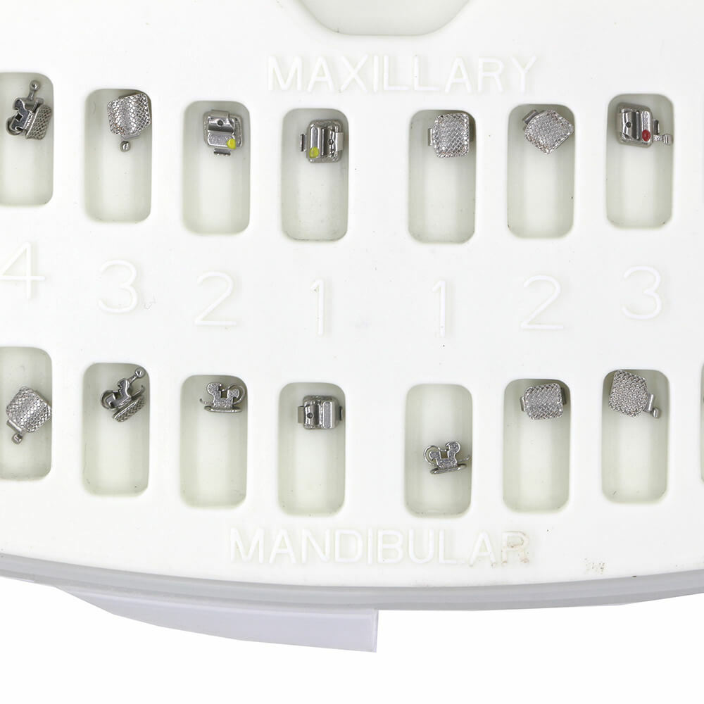BOMAO Roth .018 Self-Ligating Braces: 3/4/5 Hooks w/ Placement Tool