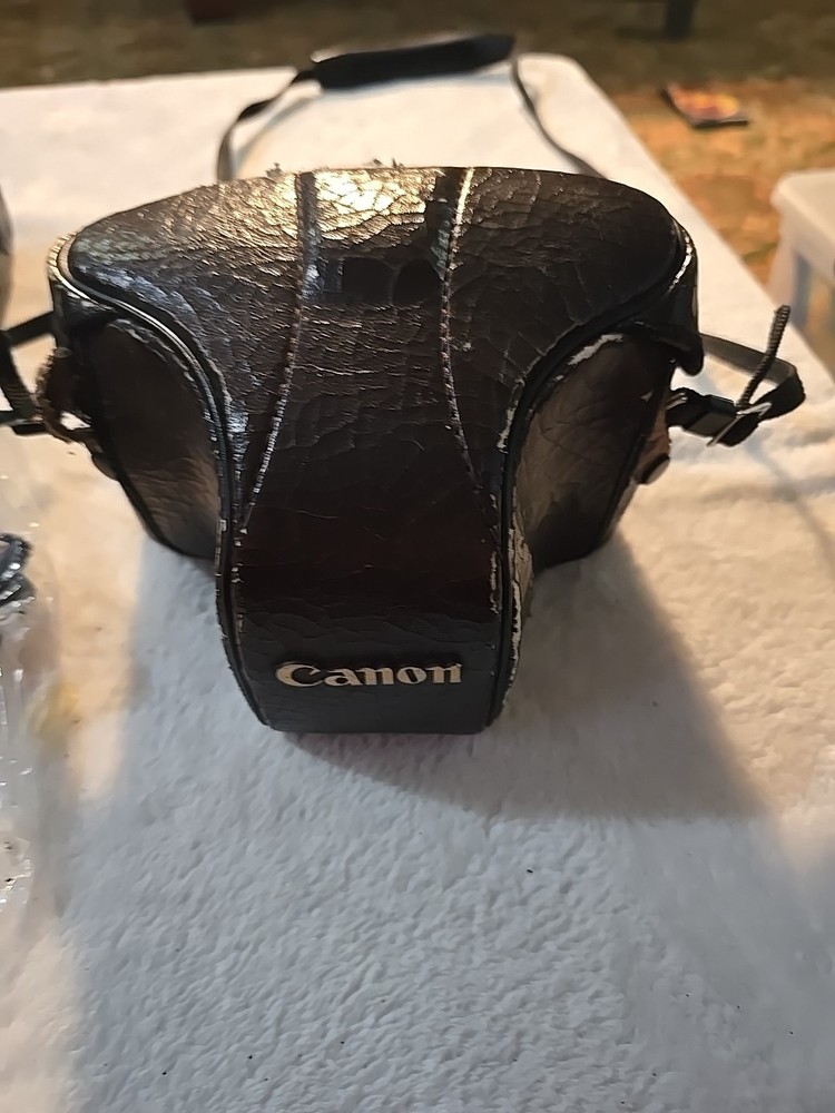 Classic Canon AE-1 Program Camera Bundle with 50mm Lens & Protective Carry Case