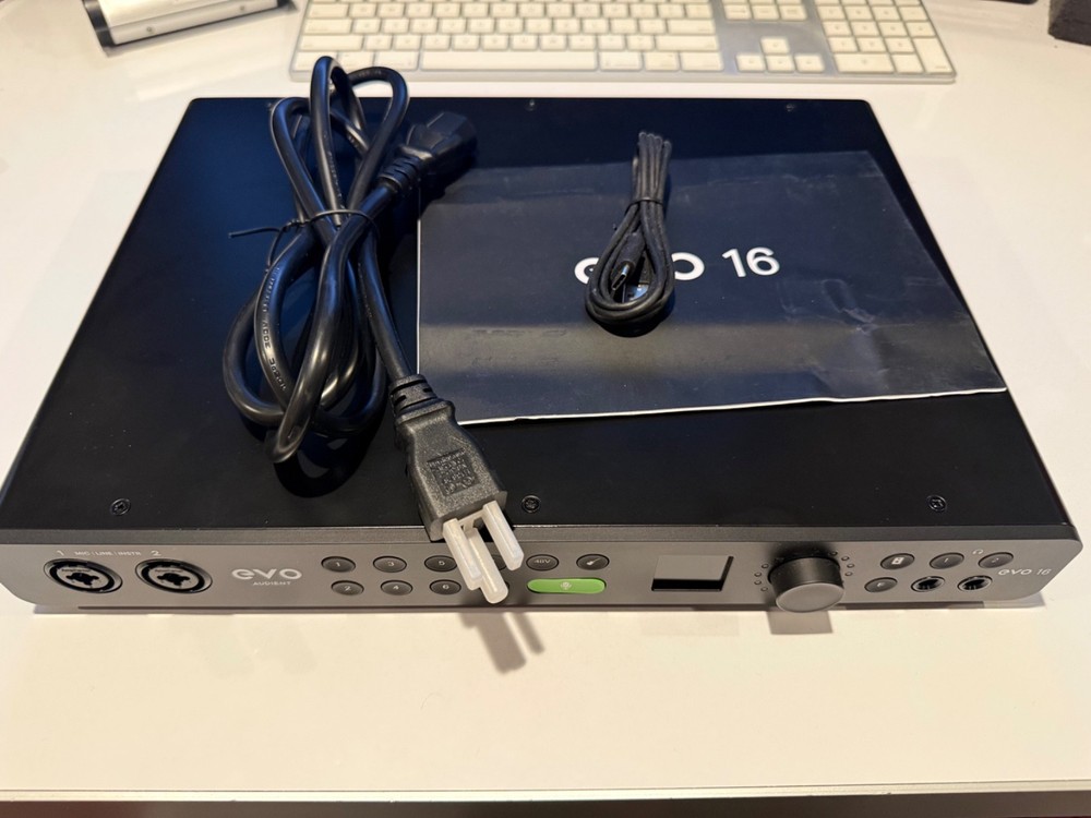 Audient EVO 16 - 24x24 USB Audio Interface in original box. Barely used
