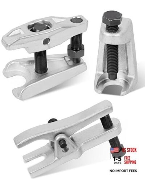 3Pcs Ball Joint Separator Set, Tie Rod End Extractor Kit Ball Joint Puller