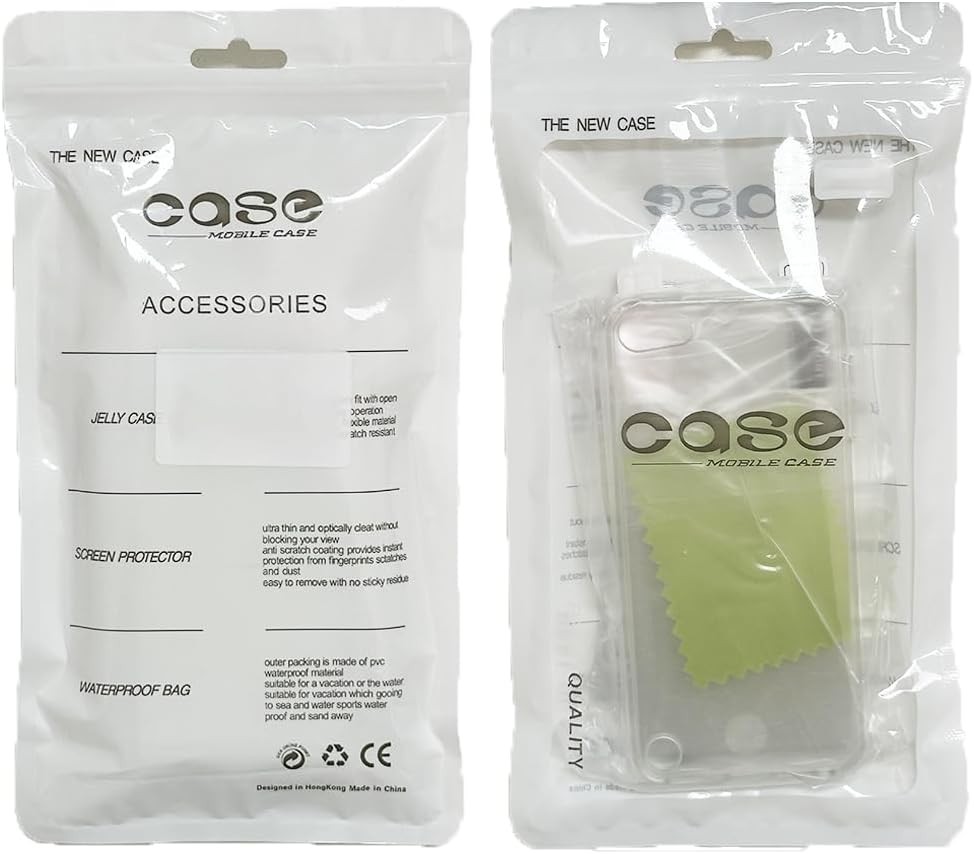 Clear iPod Touch Case with Screen Protectors