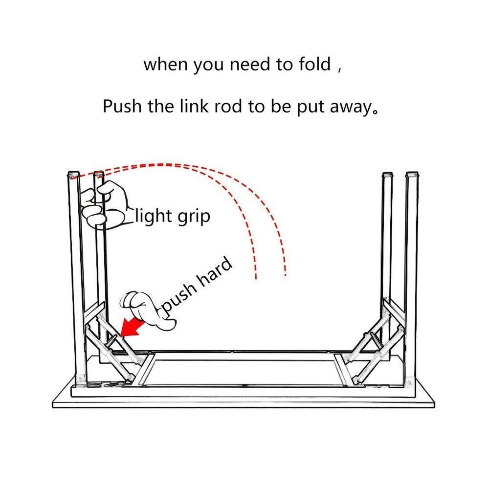 Need Folding Desk - 31 1/2" No Assembly Foldable Small Computer Table,Sturdy ...
