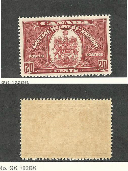 Canada, Postage Stamp, #E8 Mint NH, 1938 Special Delivery