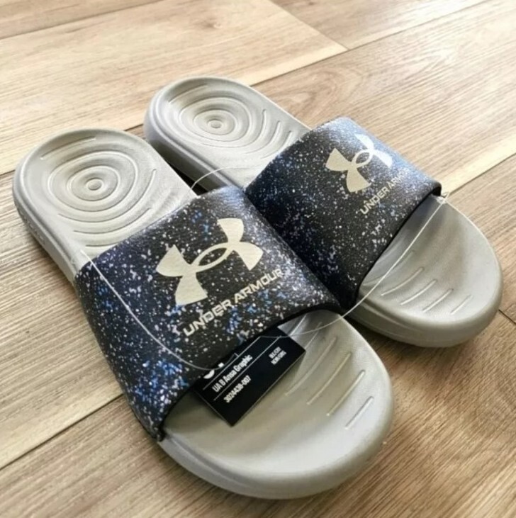 Under Armour UA Ansa Graphic Strap Slide Slippers