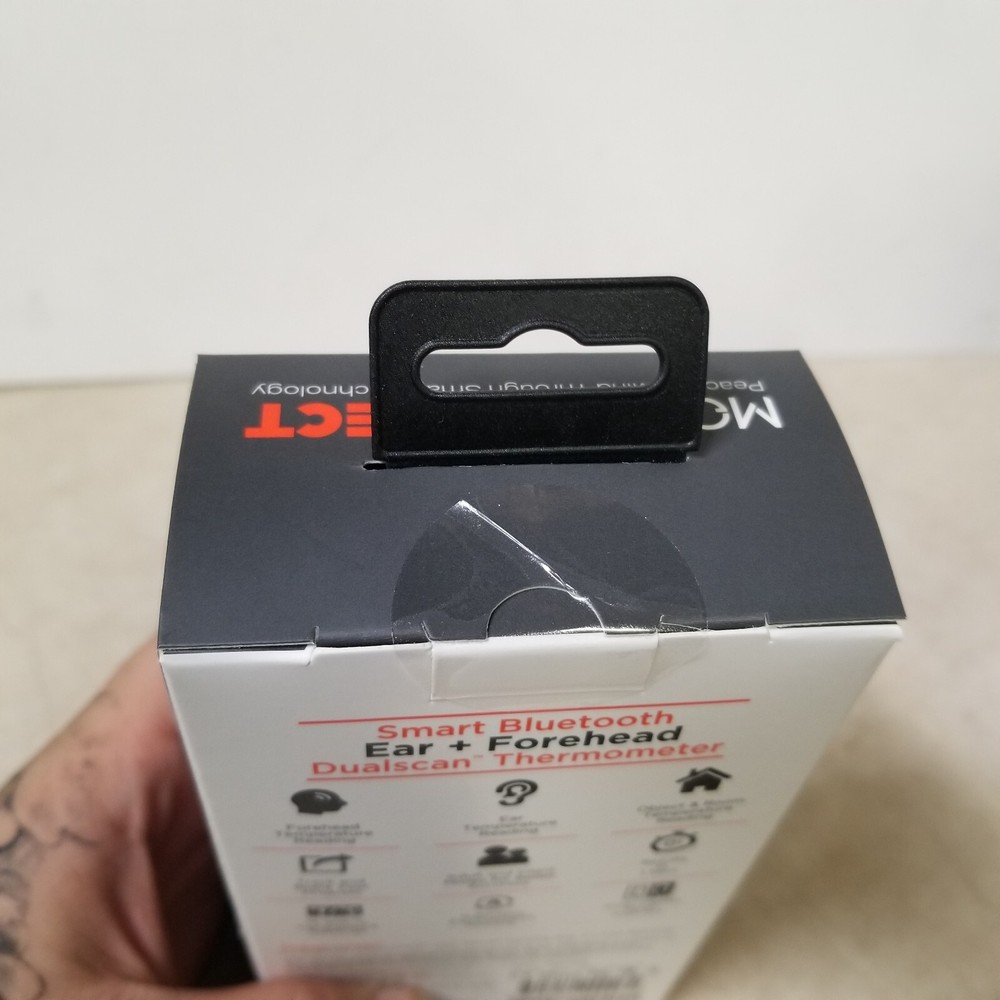 MOBI CONNECT Smart DualSca Bluetooth Ear & Forehead Thermometer with App Control