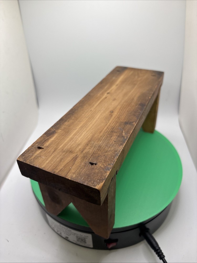 Smith’s Tri-Hone Sharpening System Base Wood Knife Sharpener Stand Vintage