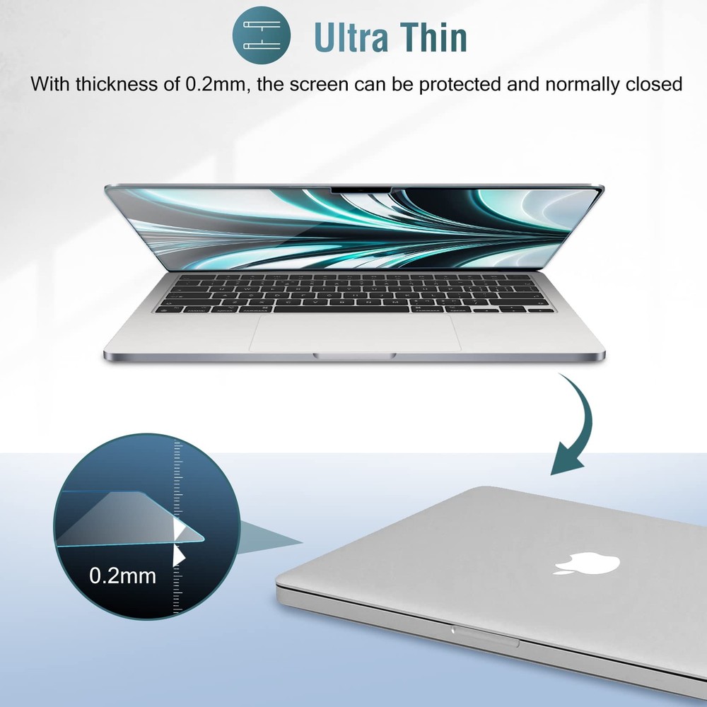 ProCase Privacy Screen Protector for MacBook Air 13.6 M4/M3/M2...