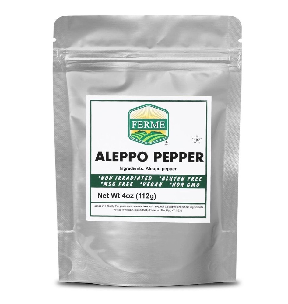 Premium Crushed Aleppo Pepper Flakes 4 oz