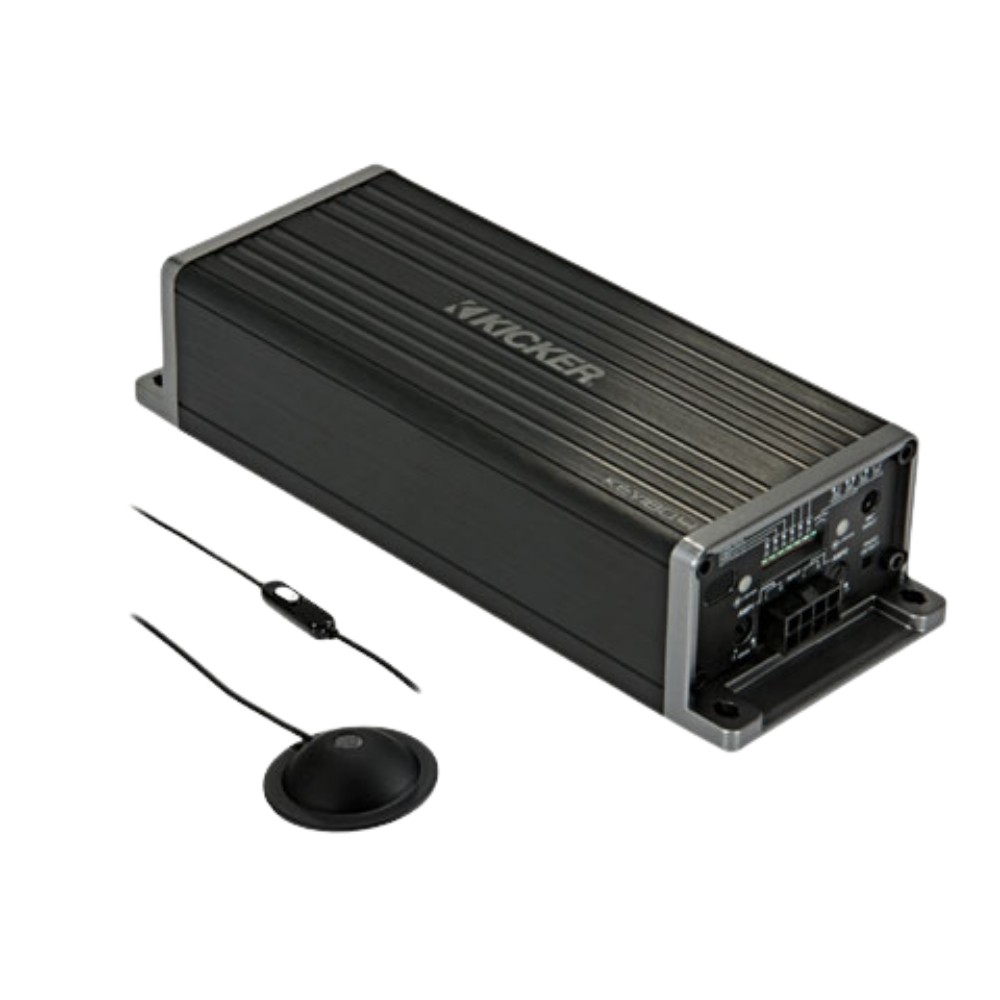 Open Box Kicker 47KEY2004 Smart 4-Channel Amplifier W/ Auto-EQ/Processor,