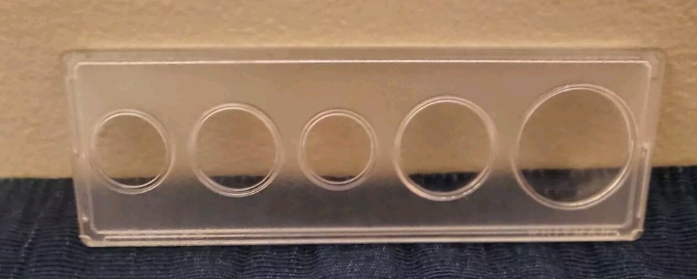 Whitman 5-Coin Plastic Coin Holder