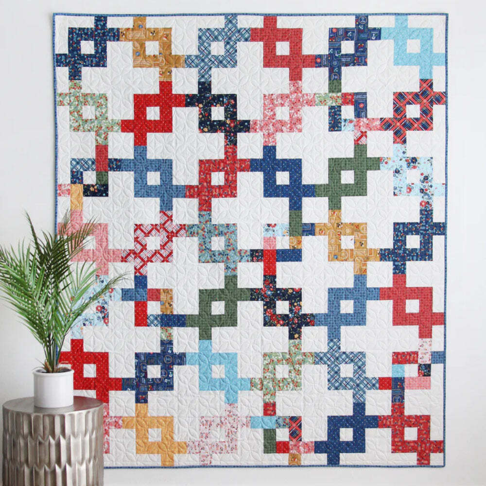 Cluck Cluck Sew Tangled Quilt Pattern