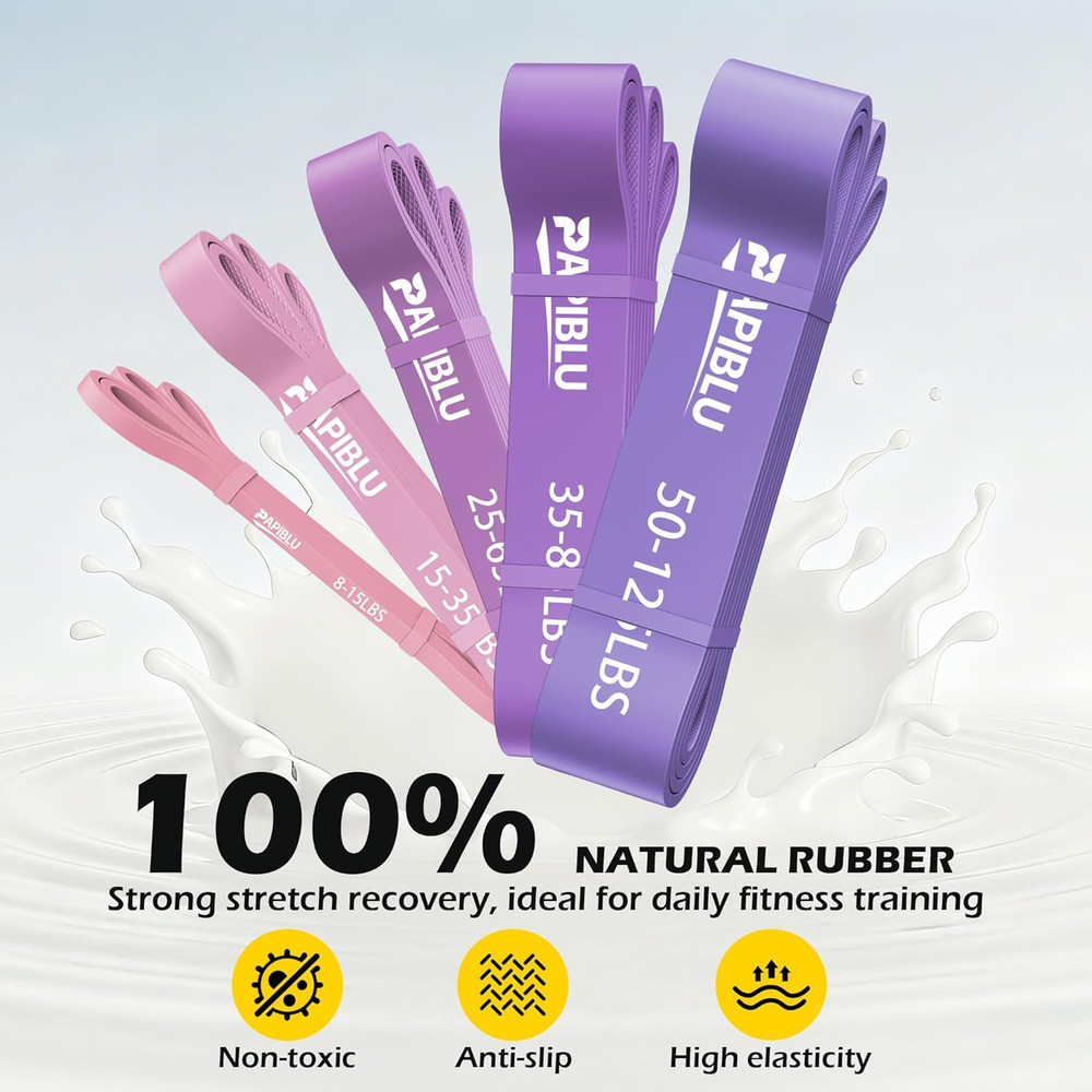 Pull up Bands, Resistance Bands Set for Pull-Up Assistance, Exercise Bands with