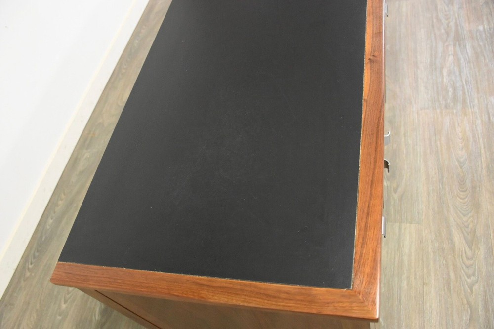 Walnut Mid Century Credenza
