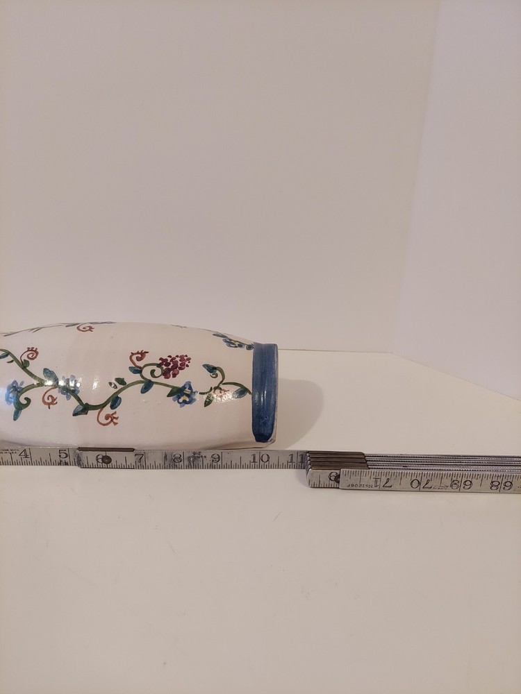 Handmade Ceramic Wall Pocket Slab Built Planter Signed
