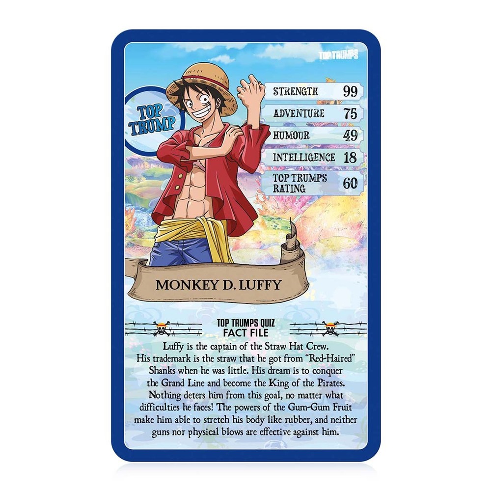 One Piece Top Trumps Card Game