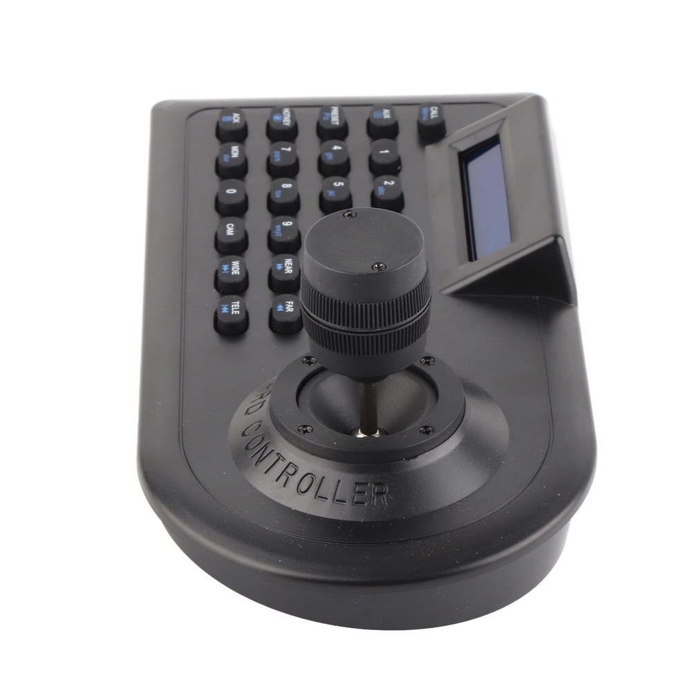 3D PTZ Camera Controller LCD Display Joystick For Surveillance