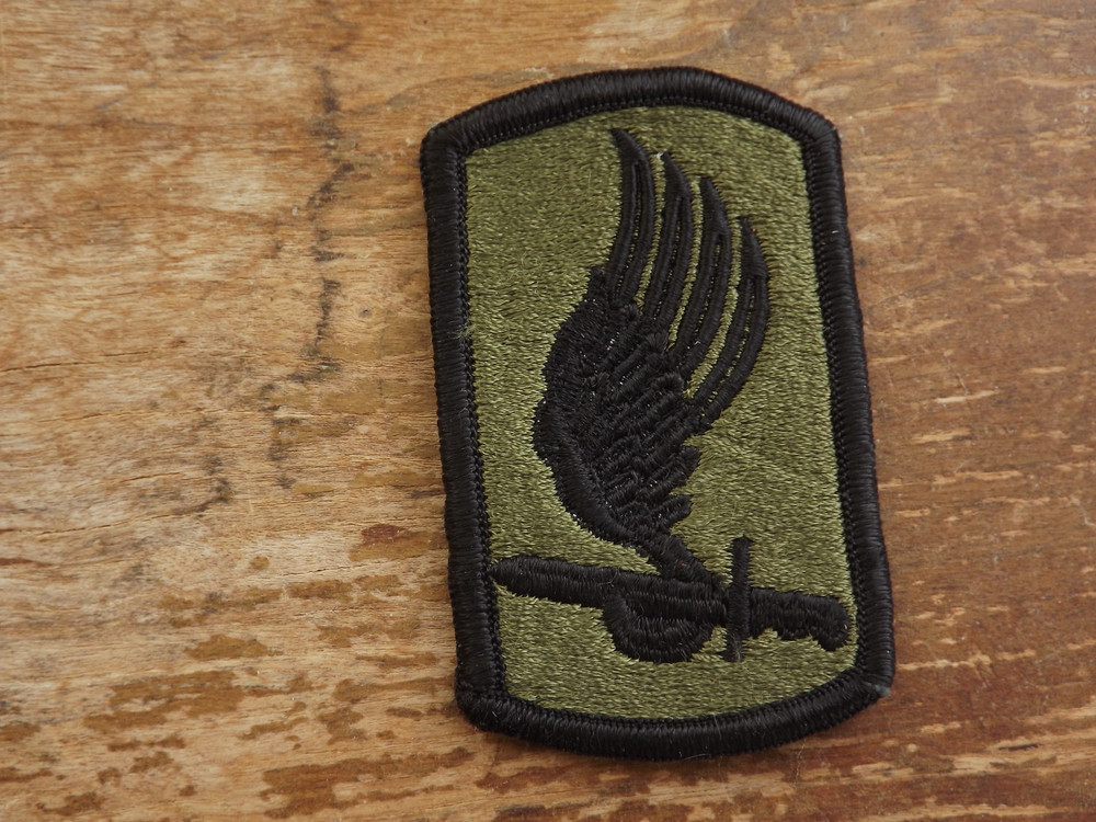 173rd Infantry Brigade Patch, Subdued - INV# C1610