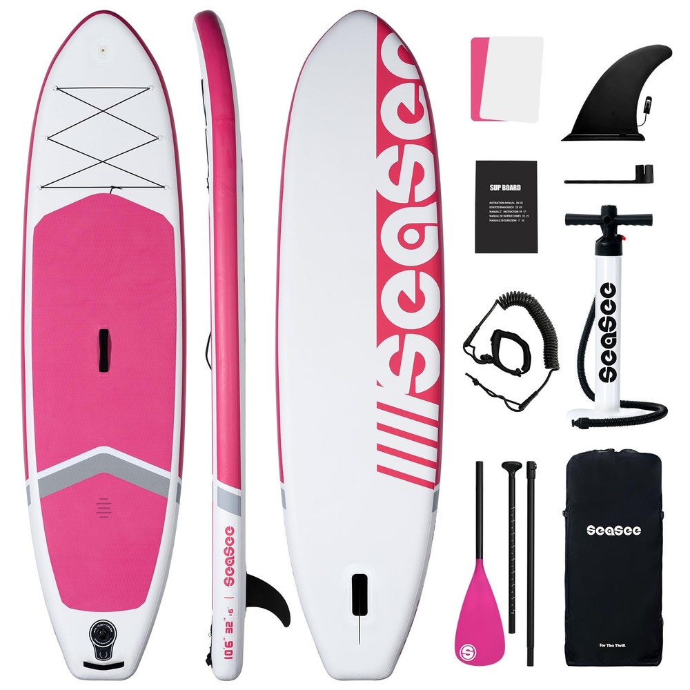Inflatable Stand Up Paddle Board with Sup Board Accessories, Durable, Lightwe...