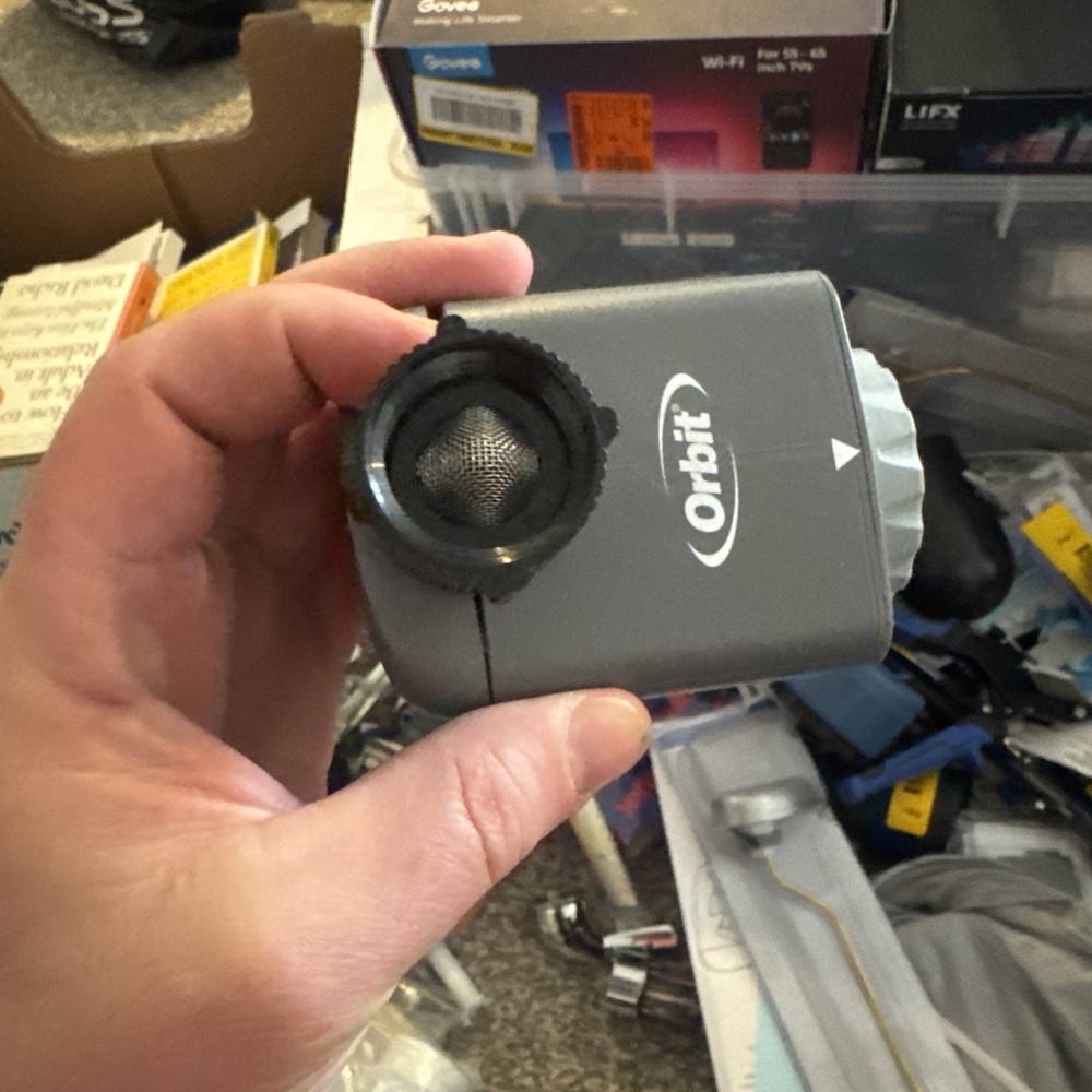 Orbit Single Outlet Hose Watering Timer Daybreak Automatic Gray 62045