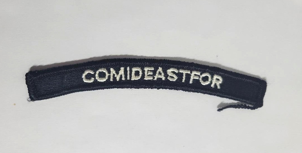 US Navy COMIDEASTFOR Commander Middle East Force Segment Patch
