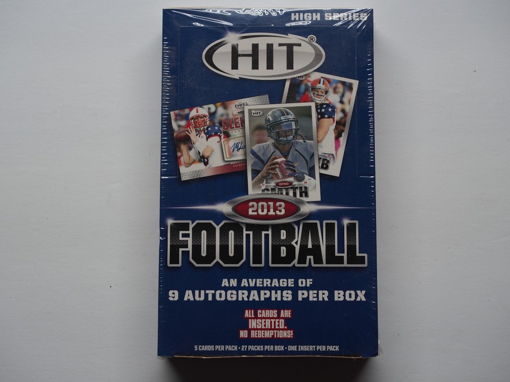 2013 Sage Hit High Series Football Hobby Box