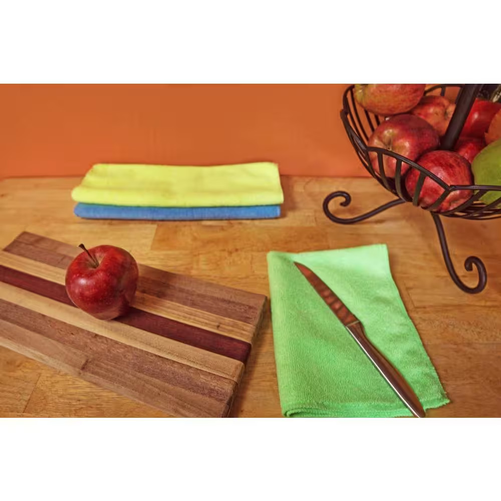 Microfiber Cleaning Cloths, Multi-Colored (48-Pack)