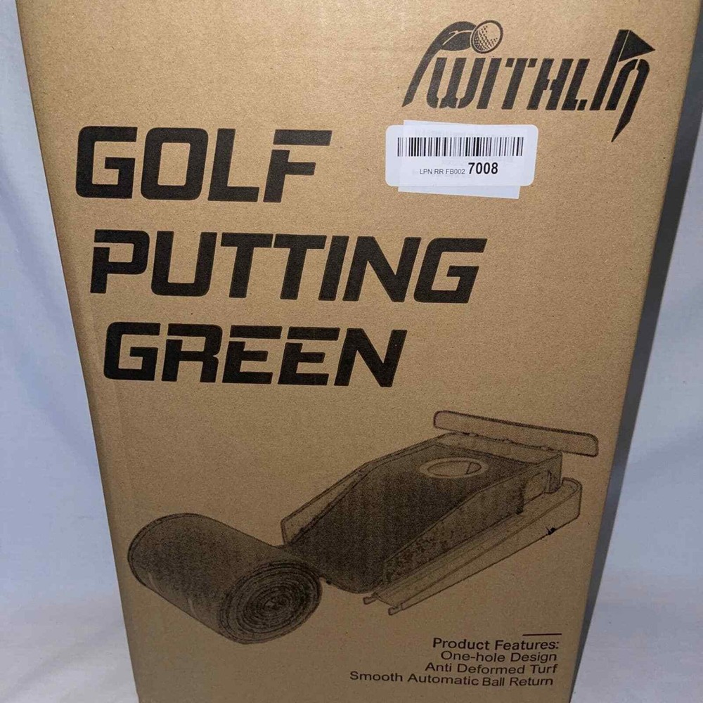 Indoor Golf Putting Green With Automatic Ball Return