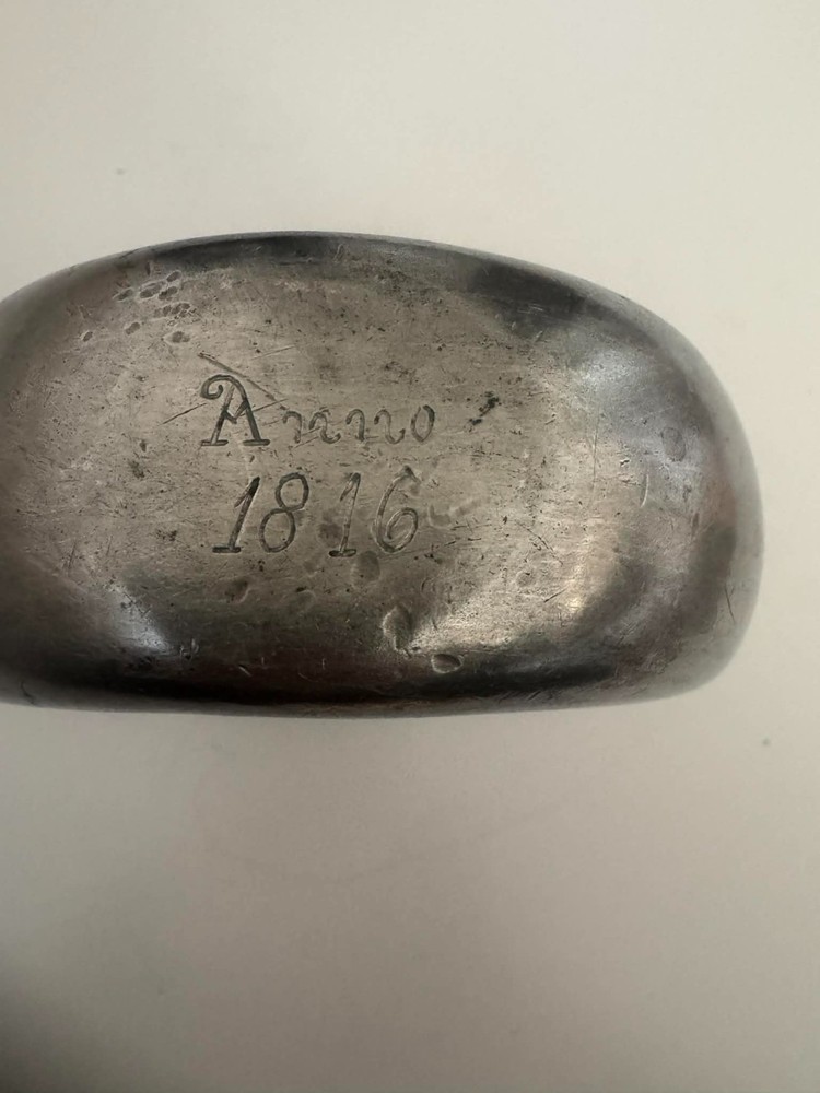 Antique silver flask 1816 year 400gr