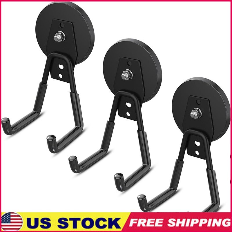 Heavy Duty Magnetic Hooks Storage Organizer Garage Kitchen Workshop Tools New