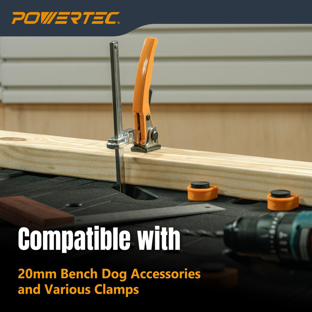 Portable Folding Worktable – Heavy-Duty Workbench with 33.5" X 24" Surface, 1650