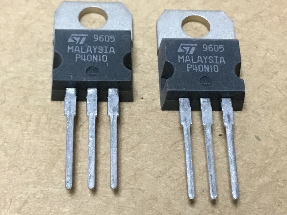 (2 PC)  ST MICRO  (RF)P40N10  Transistor  NSN# 5961-01-456-0869