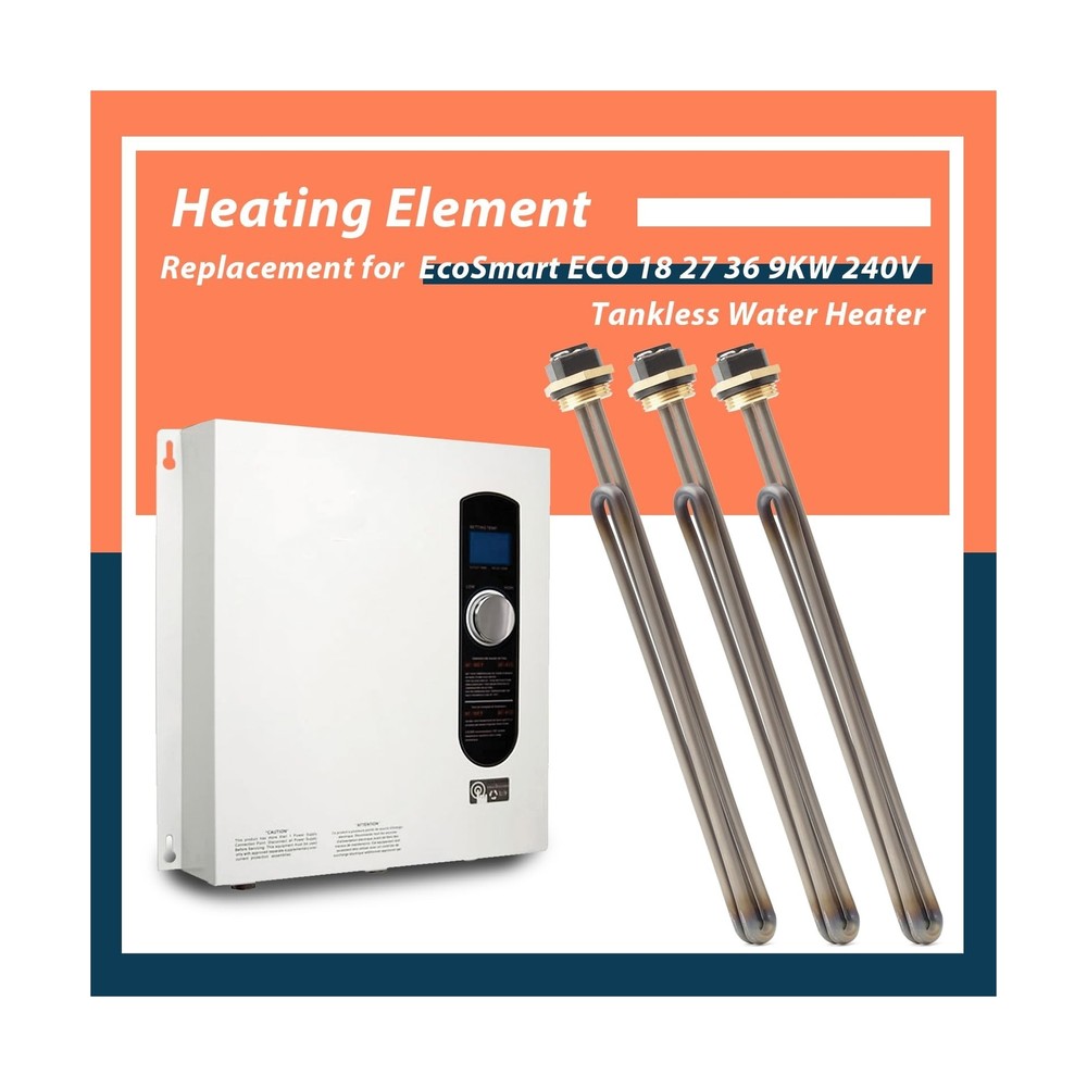 Titanium HE 90240 Heating Element 3PCS Replacement for EcoSmart ECO 18 27 36 ...