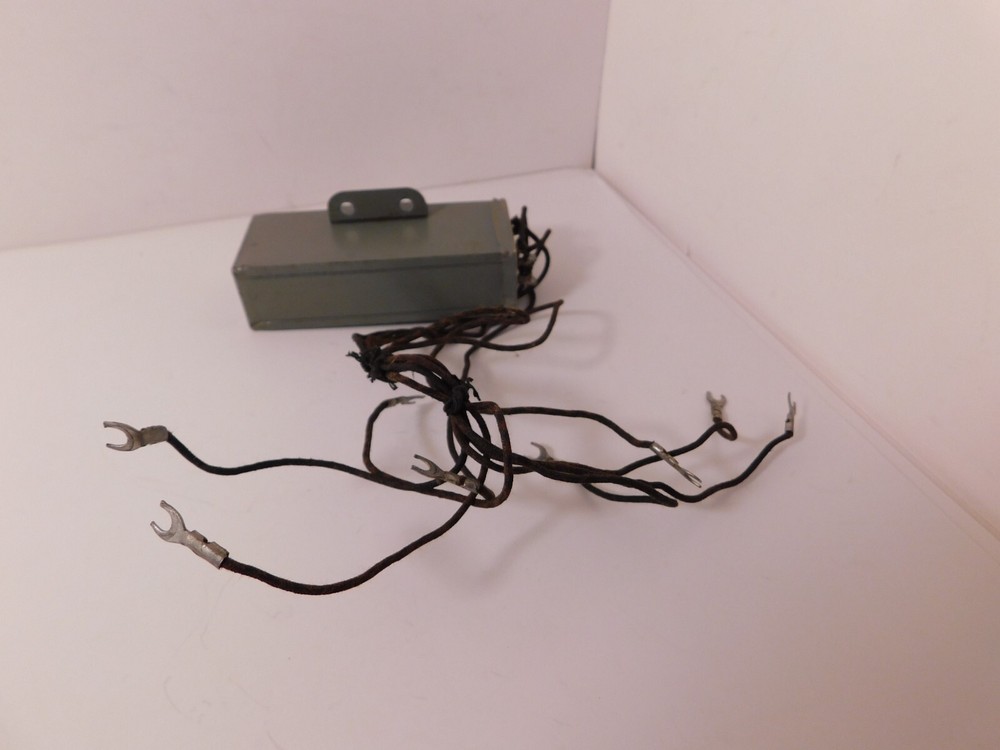 1 Original Automatic Electric A/E 40 CAPACITOR Complete w/Wires & Clean & Tested
