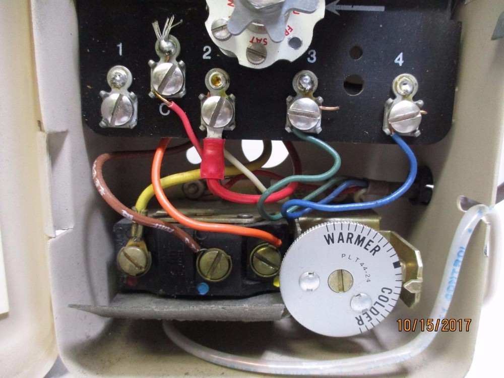 AMF Paragon Temperature Scheduler Setback Heat Control C-3565 A-1021-06