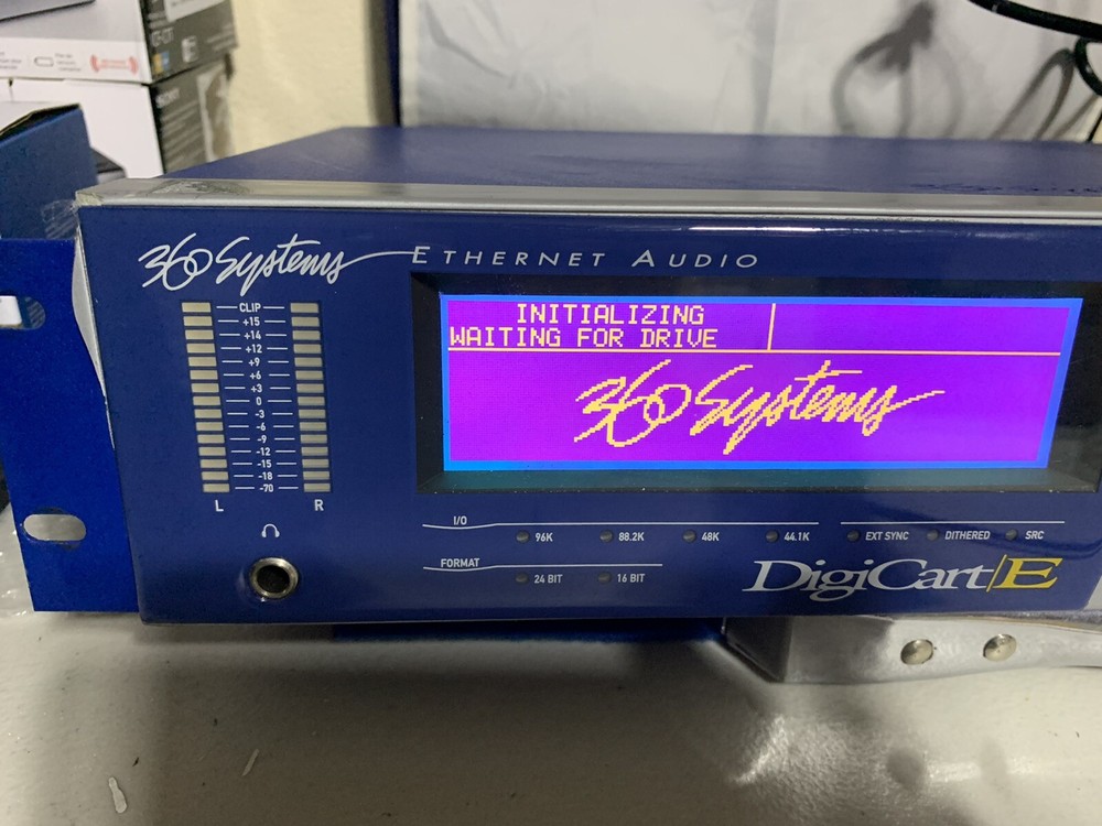 360 Systems Ethernet Audio System Digicart/E Model: E-3000