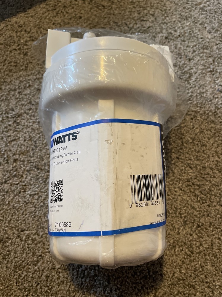 Watts White Housing/White Cap 1/2 In. Connection Ports PWHP512W