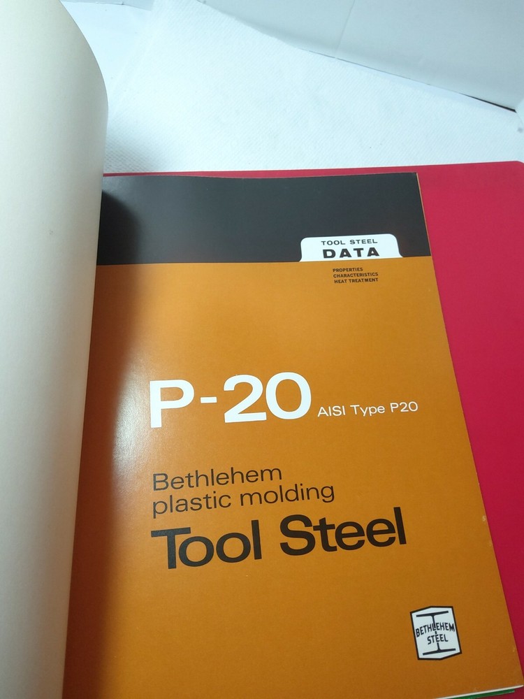 1970s Bethlehem Steel, Tool Steel Data Information Brochures