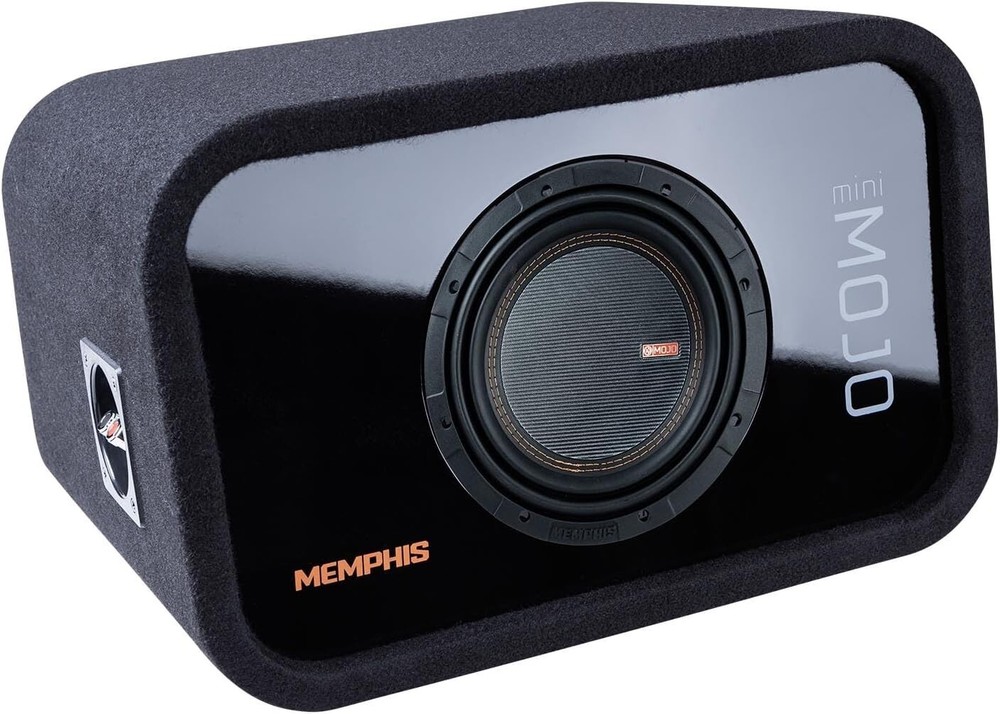 Memphis Audio Loaded Single 8" Vented MOJO Mini Series Subwoofer