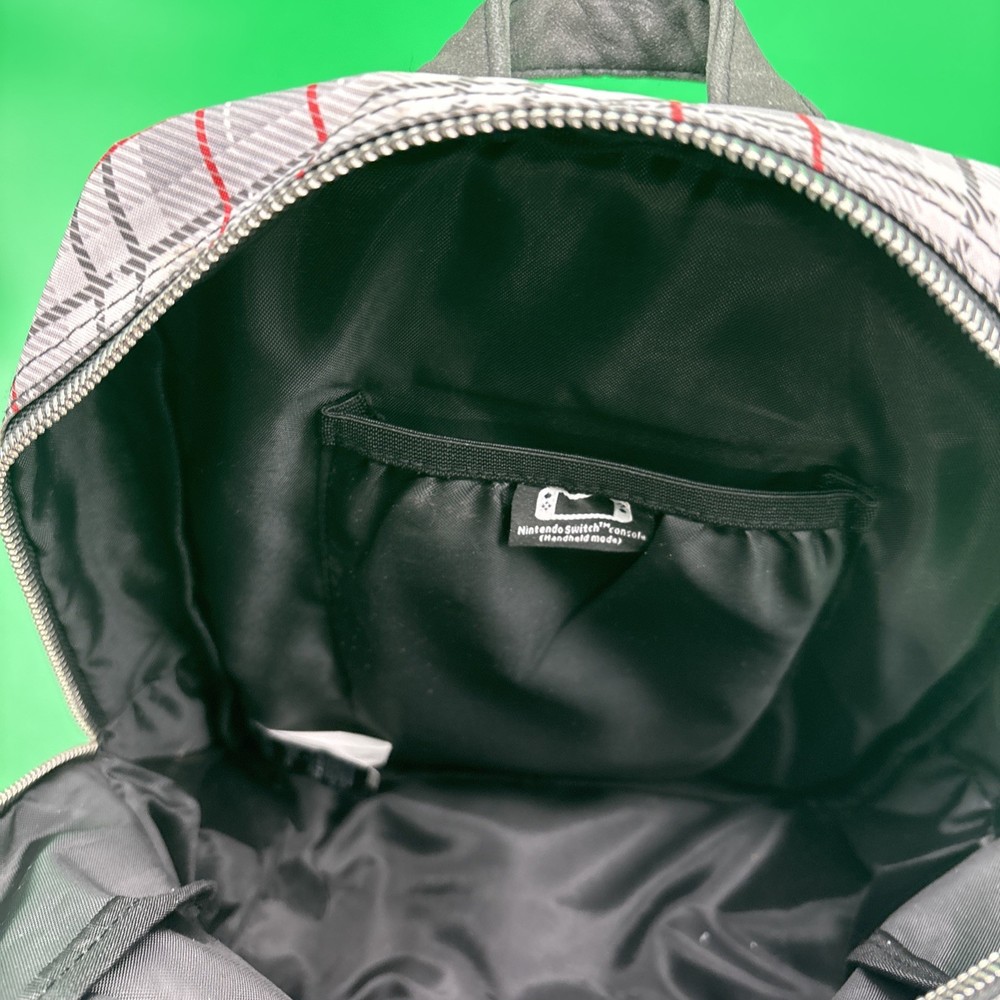 Mario Bros Controller Gear Super Plaid Mini Backpack Nintendo Switch Compatible